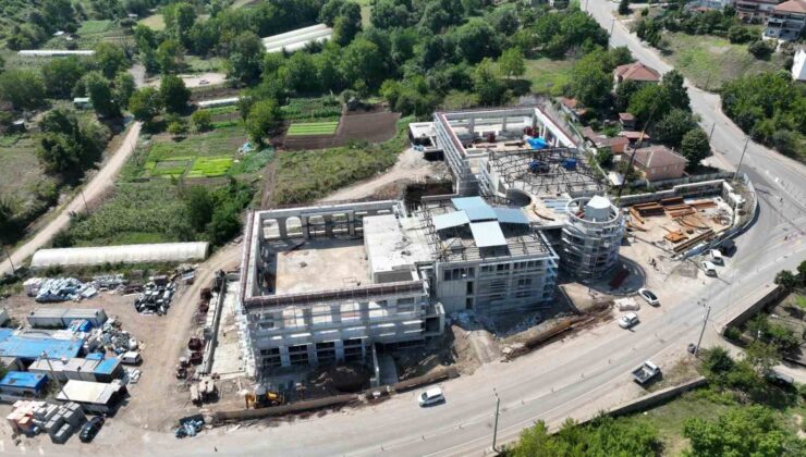 Kocaeli’nin sağlık turizmine önemli katkı sağlayacak tesiste çalışmalar sürüyor