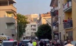 Komşuların meydan muharebesi kamerada