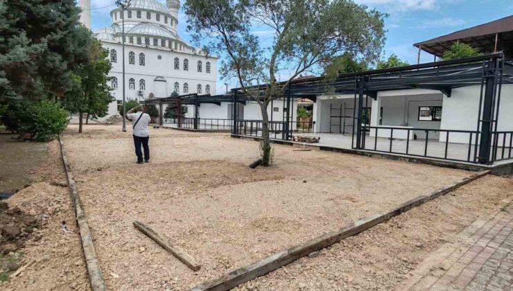 Köseköy meydanında çocuk ve aileler hoşça vakit geçirecek