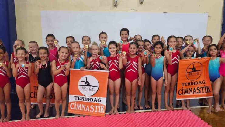 Minikler Cimnastik Şenliği, ödül töreni ile sona erdi
