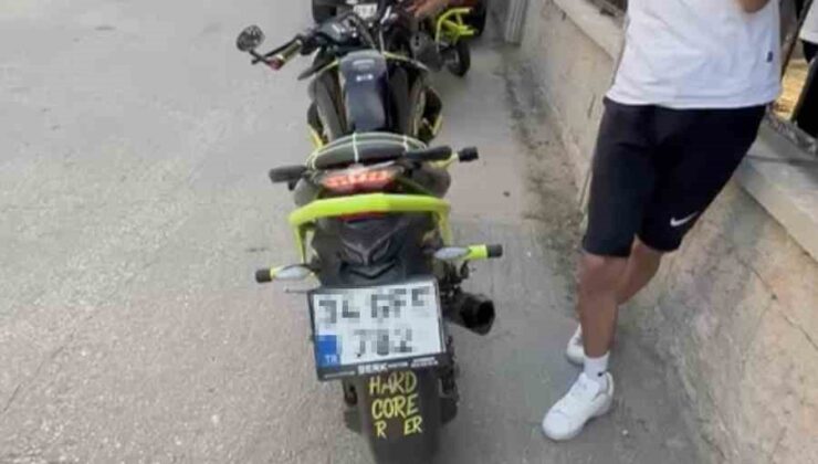 Motosikletli şahıslara özel denetim sürüyor: 87 bin lira ceza kesildi