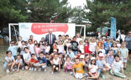 Nilüfer’de 300 çocuk ‘Biz Bu Yaz Kütüphanedeyiz’ etkinliğinde buluştu