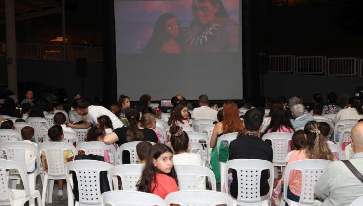 Nilüfer’de çocuklar açık hava sinemasında eğlenecek