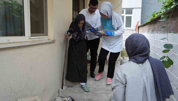 (Özel) 94 yaşındaki ninenin dramı…Sosyal medyada paylaşıldı, konuk evine kaldırıldı