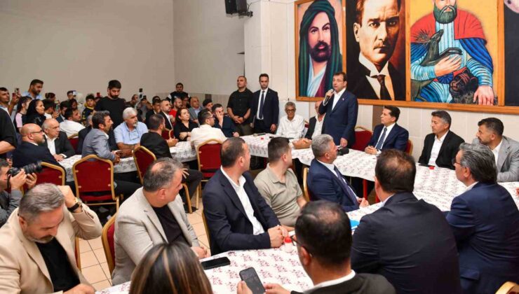 Özer ve İmamoğlu vatandaşlarla Muharrem orucunu açtı