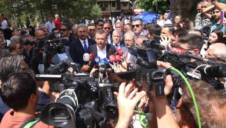 Özgür Özel: “Filistin’deki katliama ’dur’ deme zamanıdır”