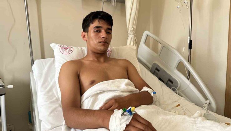 Pendik’te maganda kurşunu isabet etti: Boynundan girdi ağzında kaldı