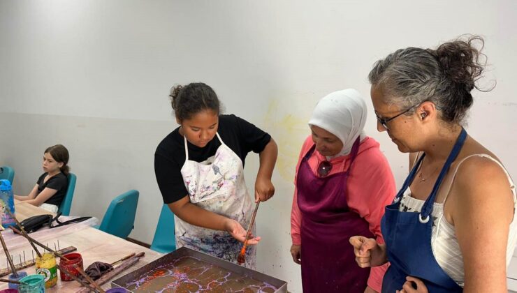 Sakarya Büyükşehir’in eğitim yuvalarında sanat can buluyor