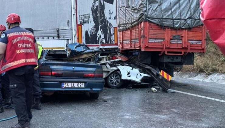 Sakarya’da 8 araçlı feci kaza: 1 ölü, 6 yaralı