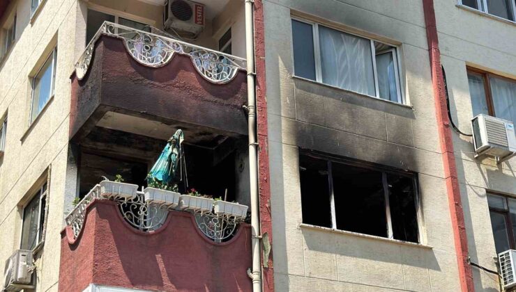 Şişli’de 4 katlı binada korkutan yangın: Daire kullanılamaz hale geldi