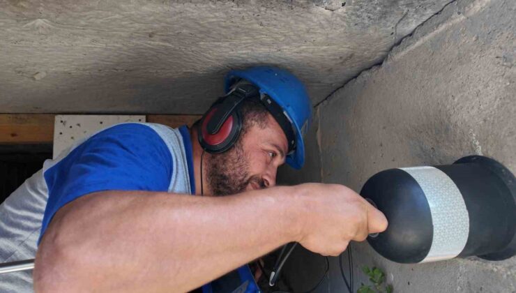 Su kaçağı tespit cihazıyla “hayat” bulundu