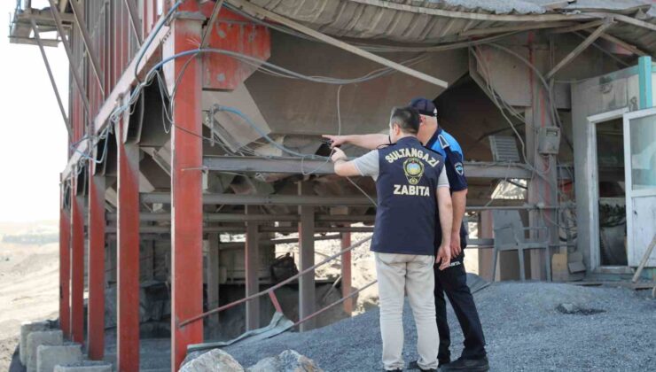 Sultangazi Belediyesi’nden taş ocaklarına sıkı denetim