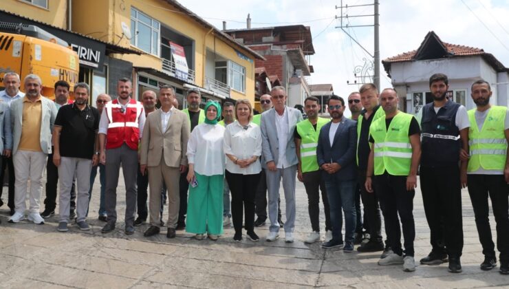 Tavşantepe’de konforlu ulaşım için çalışmalara başladı