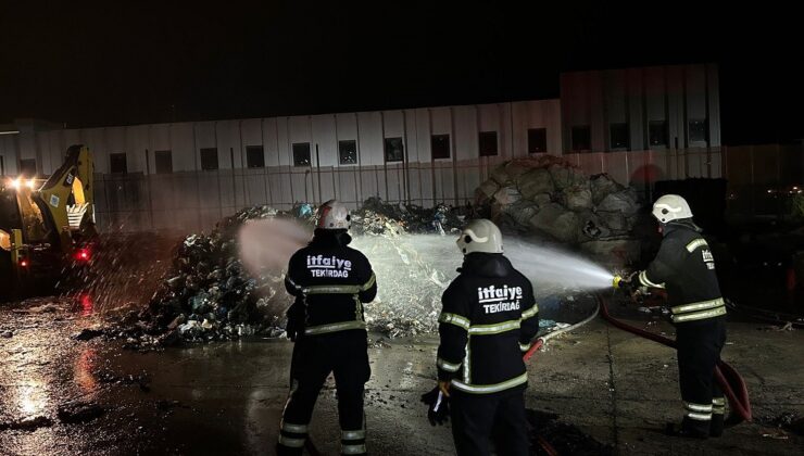 Tekirdağ İtfaiyesi son 3 ayda 3 bin 485 olaya müdahale etti