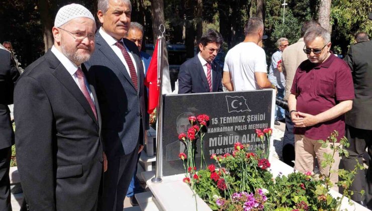 Tekirdağ’da 15 Temmuz anmaları başladı: Şehit mezarlıklarına karanfil bırakıldı