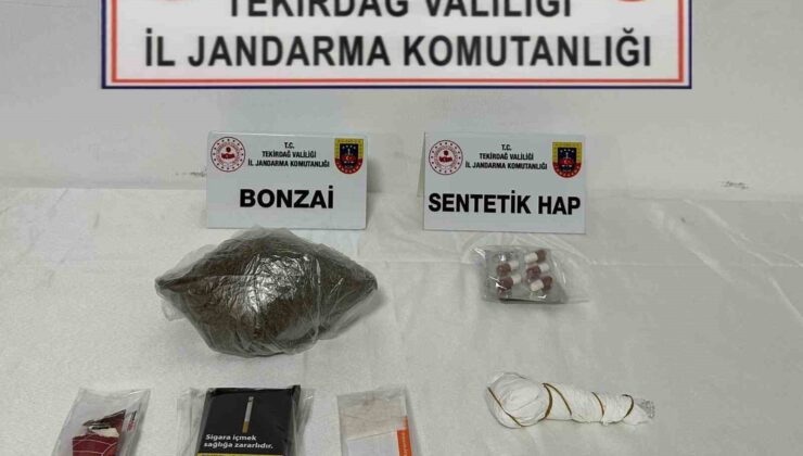 Tekirdağ’da 5 kişi uyuşturucudan yakalandı