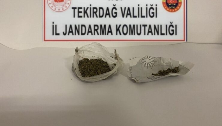 Tekirdağ’da uyuşturucu operasyonu
