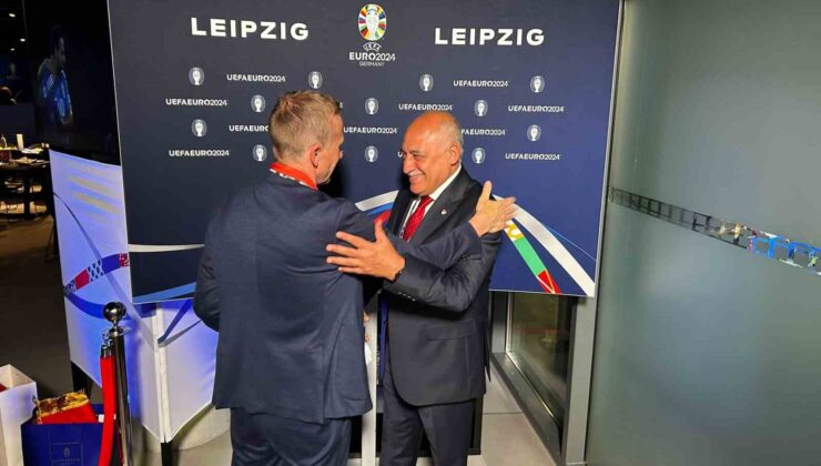 TFF Başkanı Mehmet Büyükekşi ve Klaus Mitterdorfer bir araya geldi