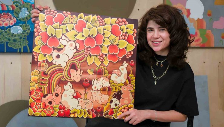 Trendyol Sanat, ’Şeftali Rüyası’ adlı eseri sanatseverlerle buluşturuyor