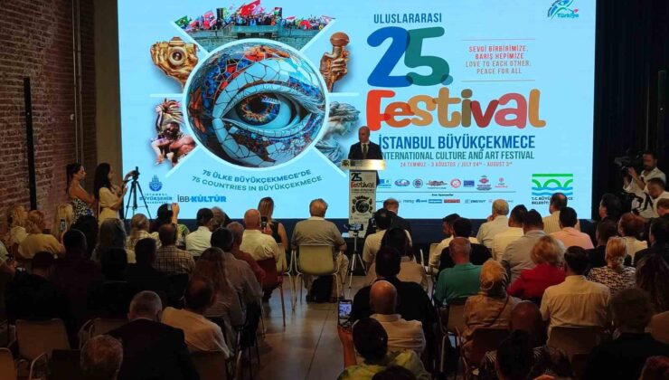 Uluslararası 25. İstanbul Büyükçekmece Kültür ve Sanat Festivali basın toplantısı yapıldı