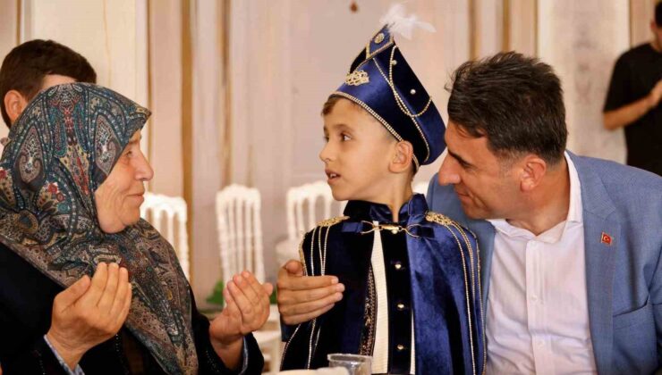 Vali Aygöl, şehit ailesini mutlu günde yalnız bırakmadı