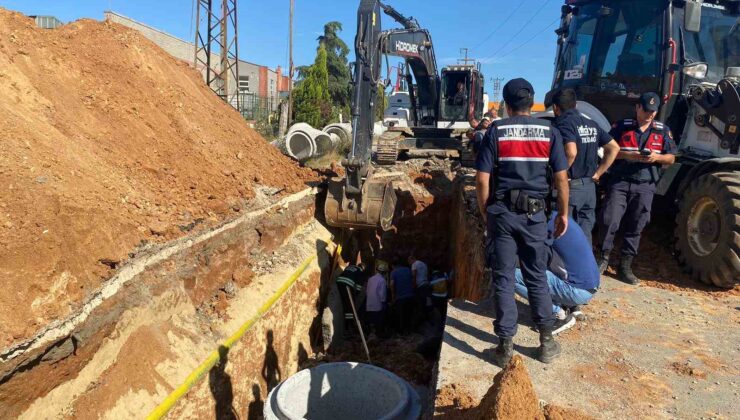 Velimeşe OSB’deki göçükte 1 işçi hayatını kaybetti