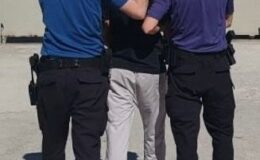 Yakalaması olan şüpheli yakayı ele verdi