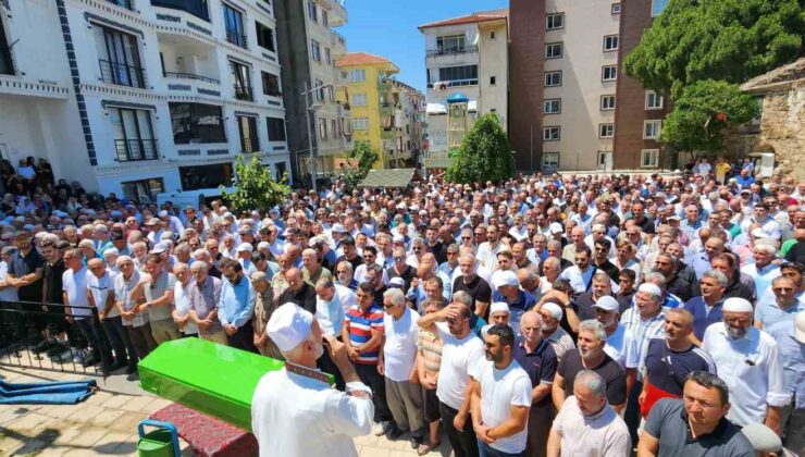 Yalova’da trafik kazasında ölen Osman Akın son yolculuğuna uğurlandı