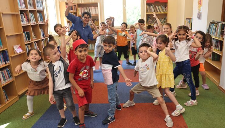 Yaz tatilini Nilüfer’in kütüphanelerinde geçiriyorlar