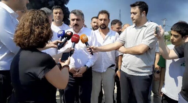Yıldırım Belediye Başkanı Oktay Yılmaz: “Yangın büyük ölçüde kontrol altına alındı”