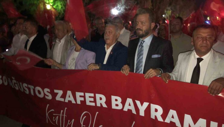 30 Ağustos Zafer Mahallesi’nde ‘Zafer Bayramı’ coşkuyla kutlandı