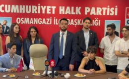 İbrahim Umut İnce, CHP Osmangazi Gençlik Kolları Başkanlığı’na adaylığını açıkladı