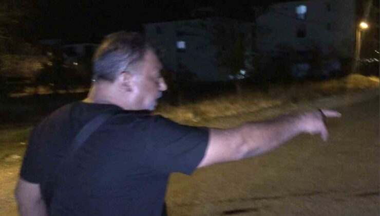 Alkollü sürücü beton büze çarptı, “Burada neden levha yok?” dedi
