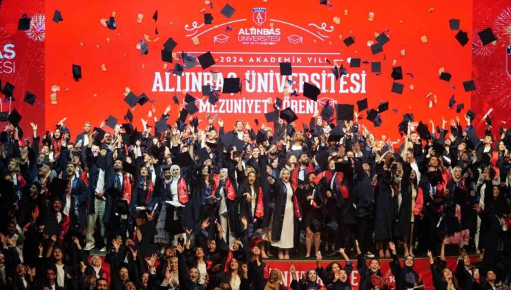 Altınbaş Üniversitesi 2023-2024 mezunlarını büyük bir coşku ile uğurladı