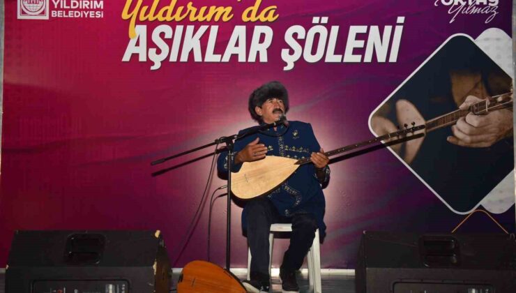 Aşıklar geleneği Yıldırım’da yaşatılıyor