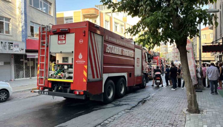 Avcılar’da klima ünitesi patlayan daire kullanılamaz hale geldi