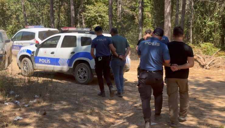 Aydos Ormanlarında piknikçilere dronlu ve UTV’li denetim