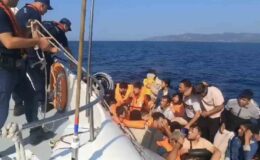 Ayvacık açıklarında 96 kaçak göçmen yakalandı