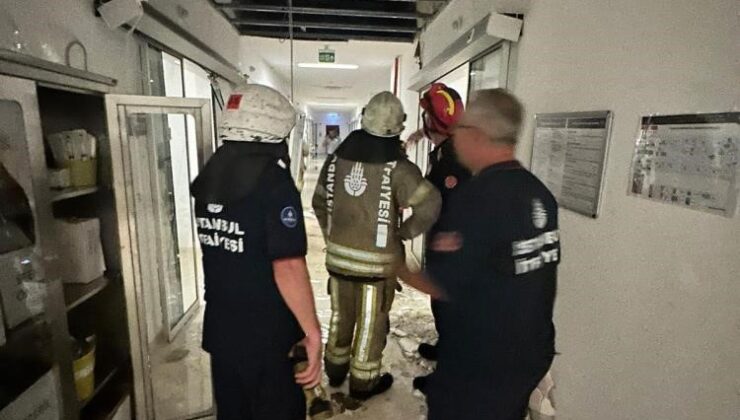 Bakırköy’de çöken hastane tavanı ile ilgili soruşturma başlatıldı