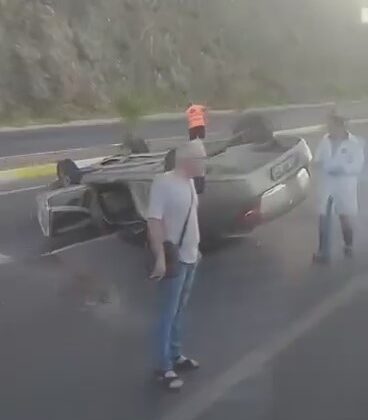 Balıkesir’de otomobil takla attı: 1 ölü, 4 yaralı