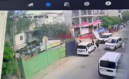 Baret ve yelek giyerek şantiye ve tırlardan 3,5 milyon liralık hırsızlık yapan zanlılar kamerada