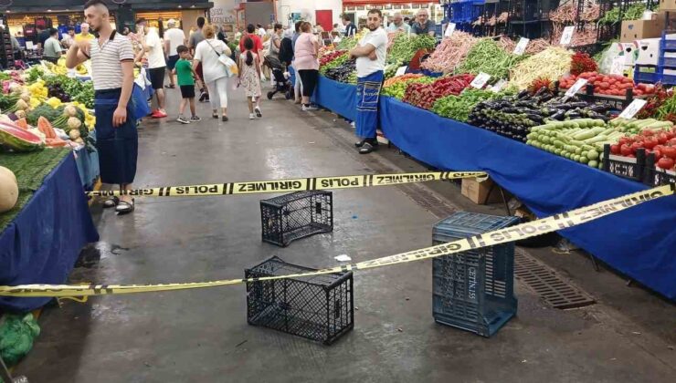 Başakşehir’de pazarcıların yer kavgası: 1 yaralı