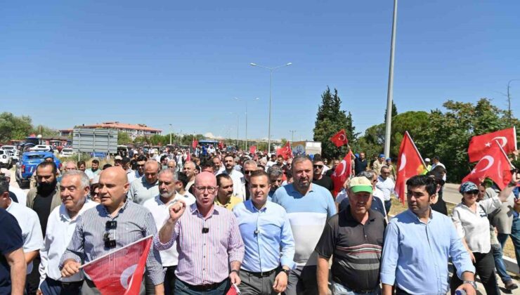 Başkan Akın, domates üreticisinin sesi oldu