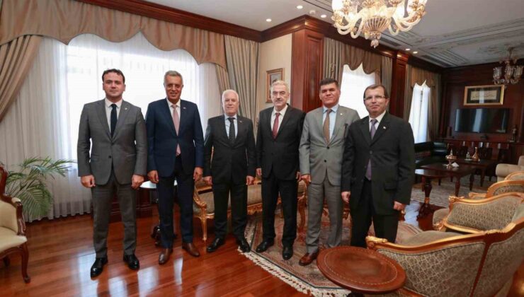 Başkan Bozbey’den Bursa Valisi Ayyıldız’a ‘hayırlı olsun’ ziyareti
