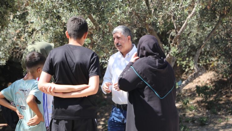 Başkan Ömeroğlu vatandaşlarla bir araya geldi