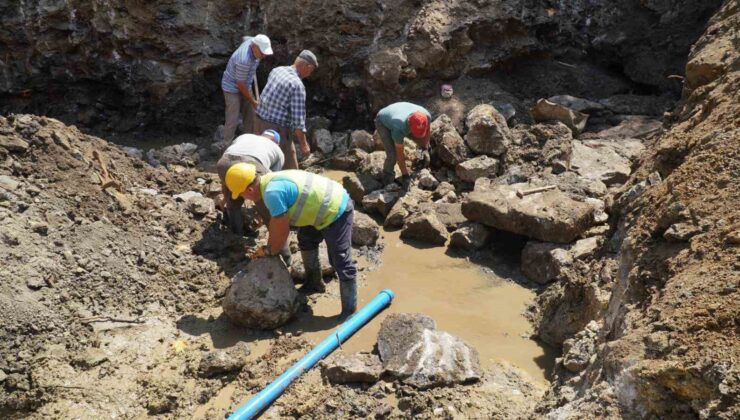 BASKİ, Korucu’nun su sorununu çözdü