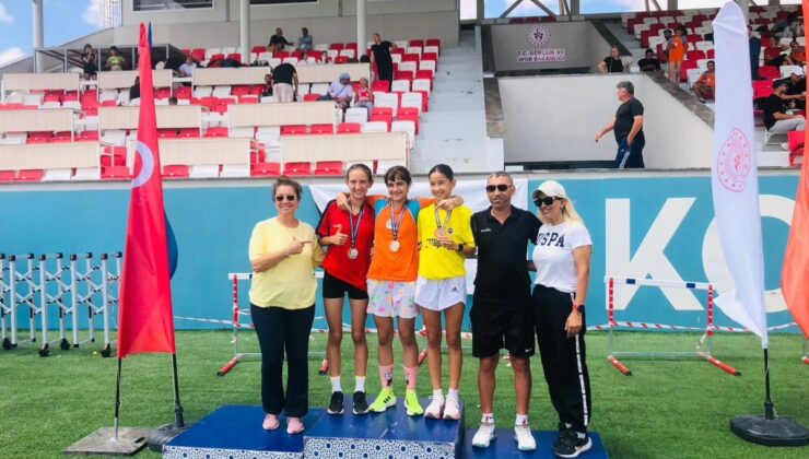 Bilecikli sporcu Ecem Uygun atletizmde Türkiye 2’inciliğine imza attı