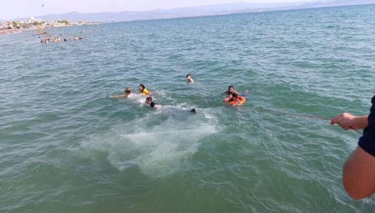 Boğulma tehlikesi geçiren çocuğu Sahil Güvenlik kurtardı