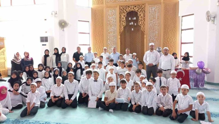 Bozüyük’te Yaz Kur’an Kursları kapanış programı düzenlendi