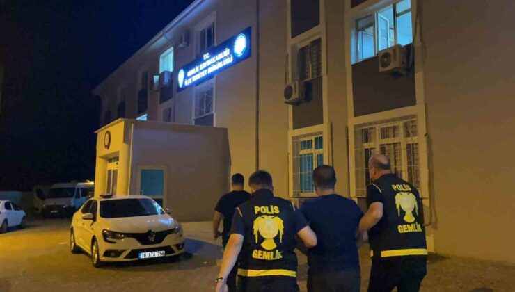 Bursa’da 3 kişiyi silahla yaralayan zanlı yakalandı